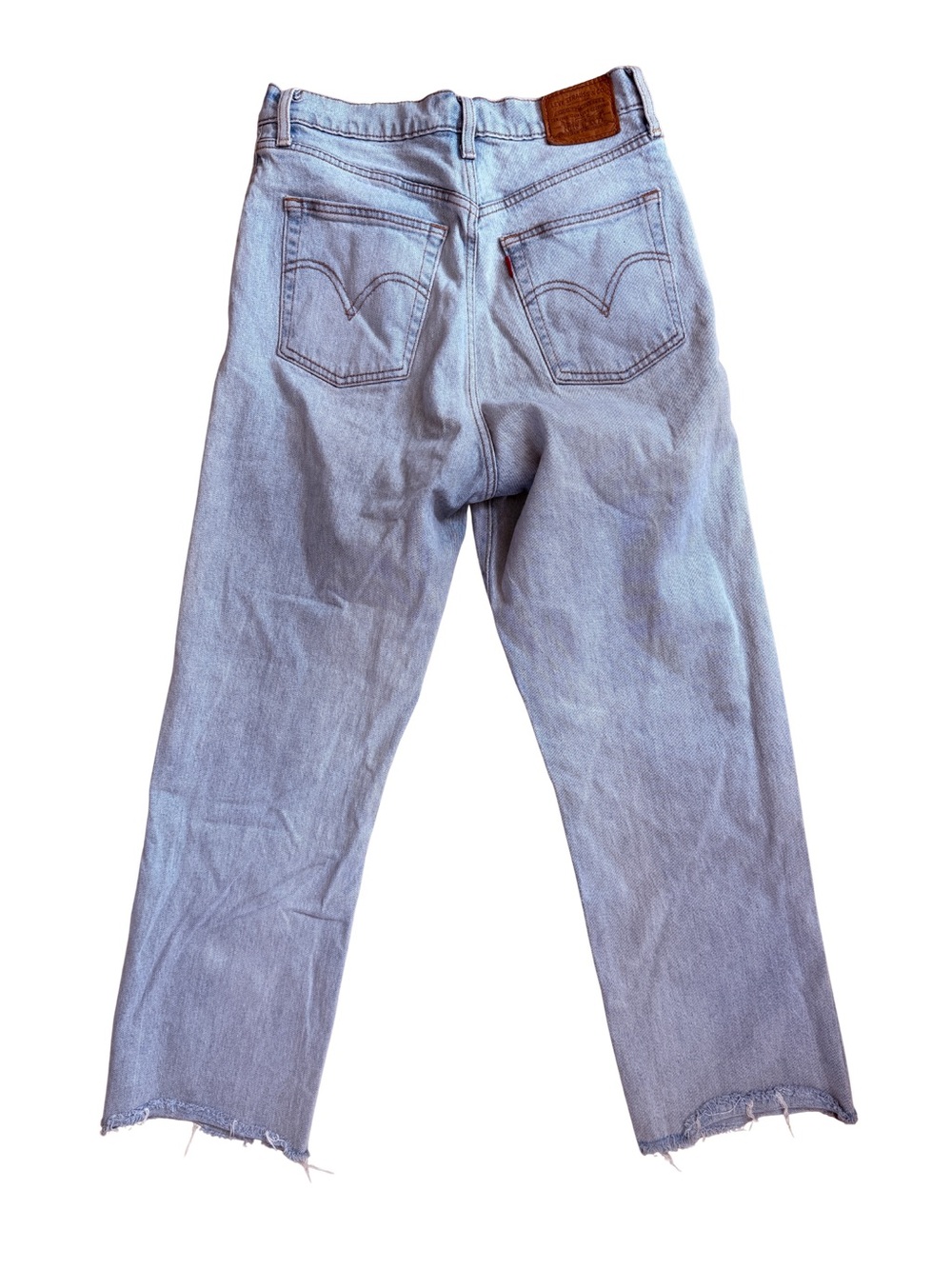 Levi’s Ribcage Straight Light Wash Jeans Size 30 - Picture 2 of 7
